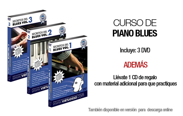 Curso de piano blues