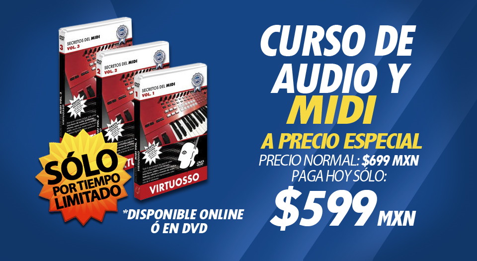 Curso de audio y midi