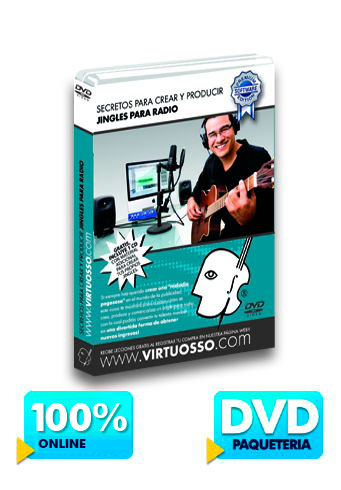 Curso de jingles para radio disponible online y DVD