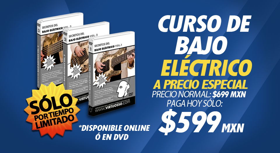 Curso de bajo eléctrico