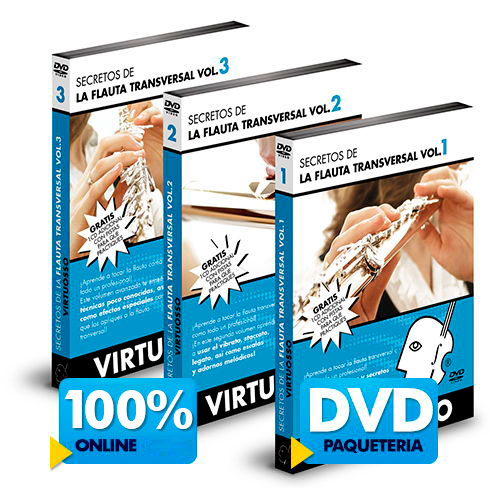 Curso de Flauta Transversal disponible online y DVD