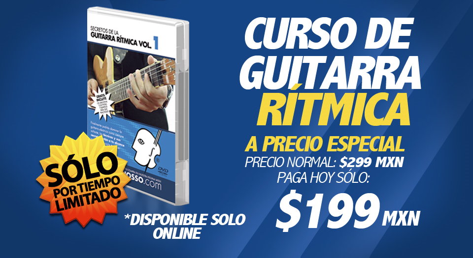 Curso de guitarra rítmica