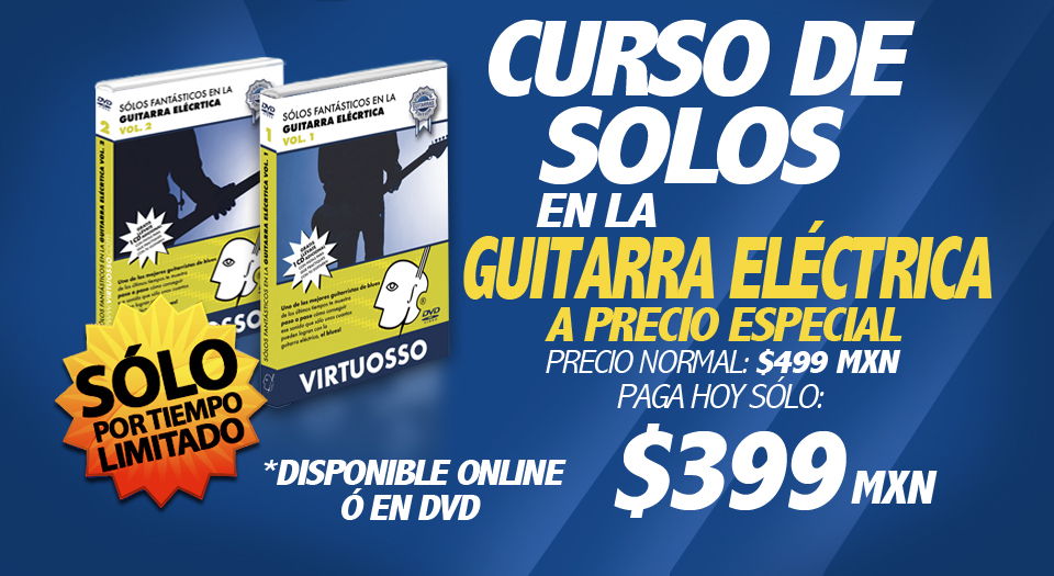 Curso de solos en la guitarra eléctrica