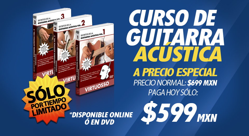 Curso de guitarra acústica