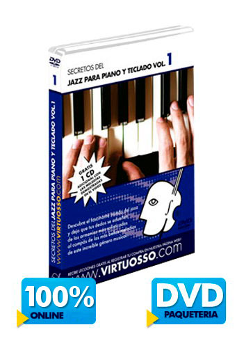 Curso de jazz para piano | Teclado jazz disponible online y DVD