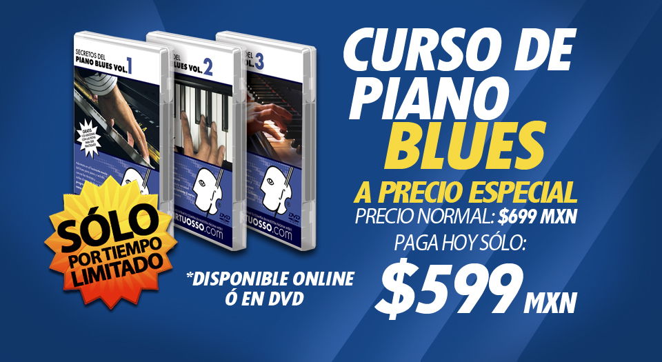 Curso de piano blues