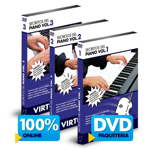 Curso de Piano disponible online y DVD